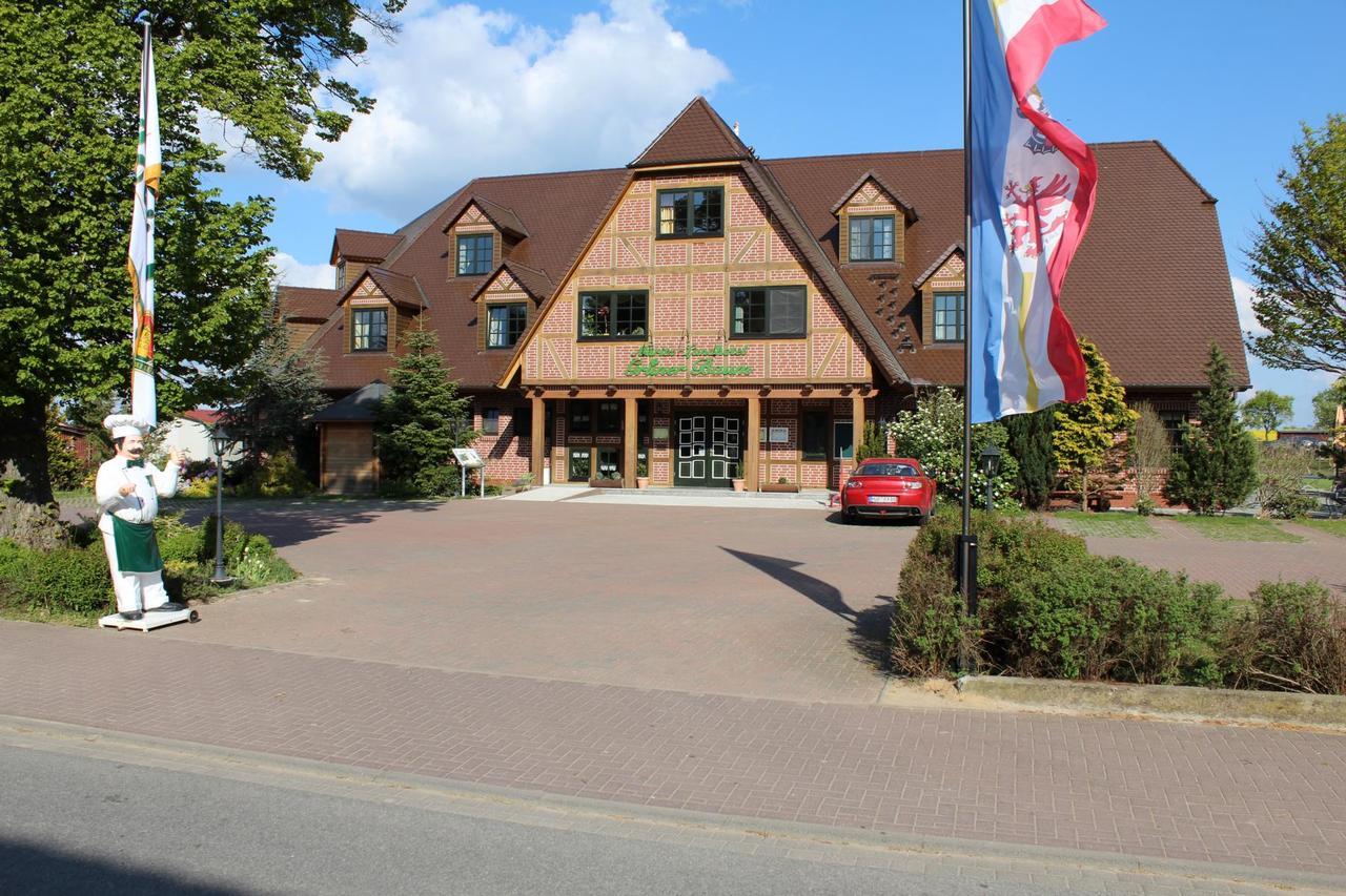 Mueritz Landhotel Gruener Baum Gotthun المظهر الخارجي الصورة